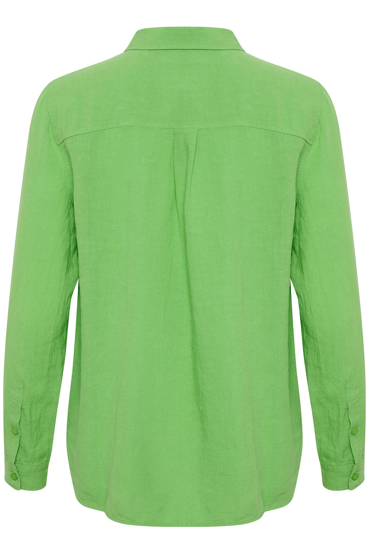 Part Two 30306952 156437 Kivas Grass Green Shirt - Shirley Allum Boutique
