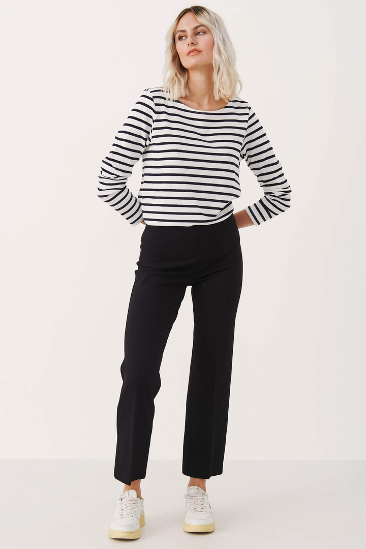 Part Two 30307388 Black Ponta Trouser - Shirley Allum Boutique