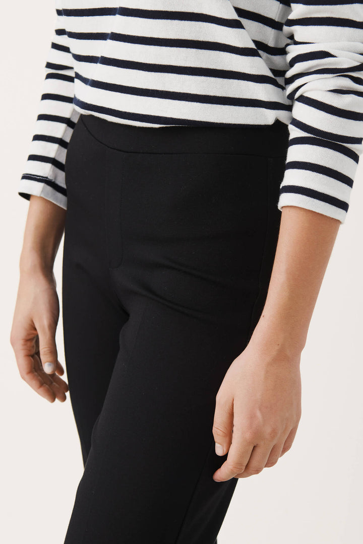 Part Two 30307388 Black Ponta Trouser - Shirley Allum Boutique