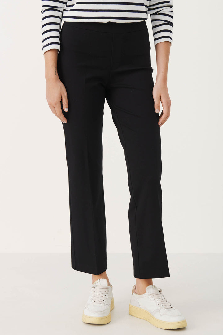 Part Two 30307388 Black Ponta Trouser - Shirley Allum Boutique