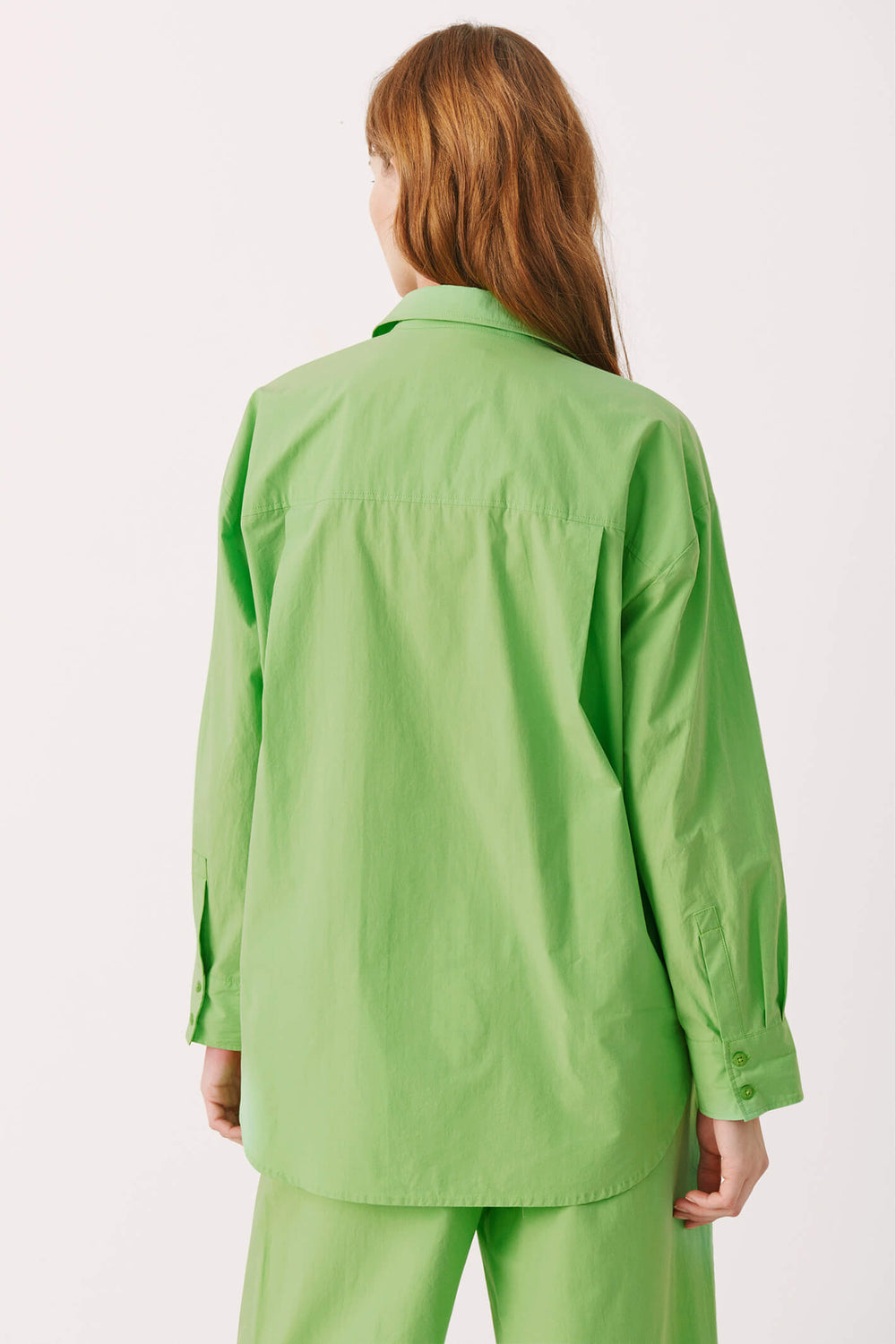 Part Two 30307518 156437 Savanna Grass Green Shirt - Shirley Allum Boutique