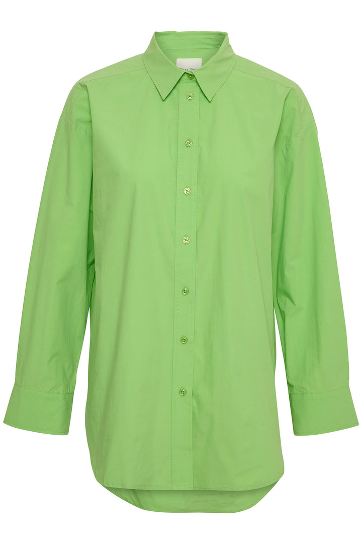 Part Two 30307518 156437 Savanna Grass Green Shirt - Shirley Allum Boutique