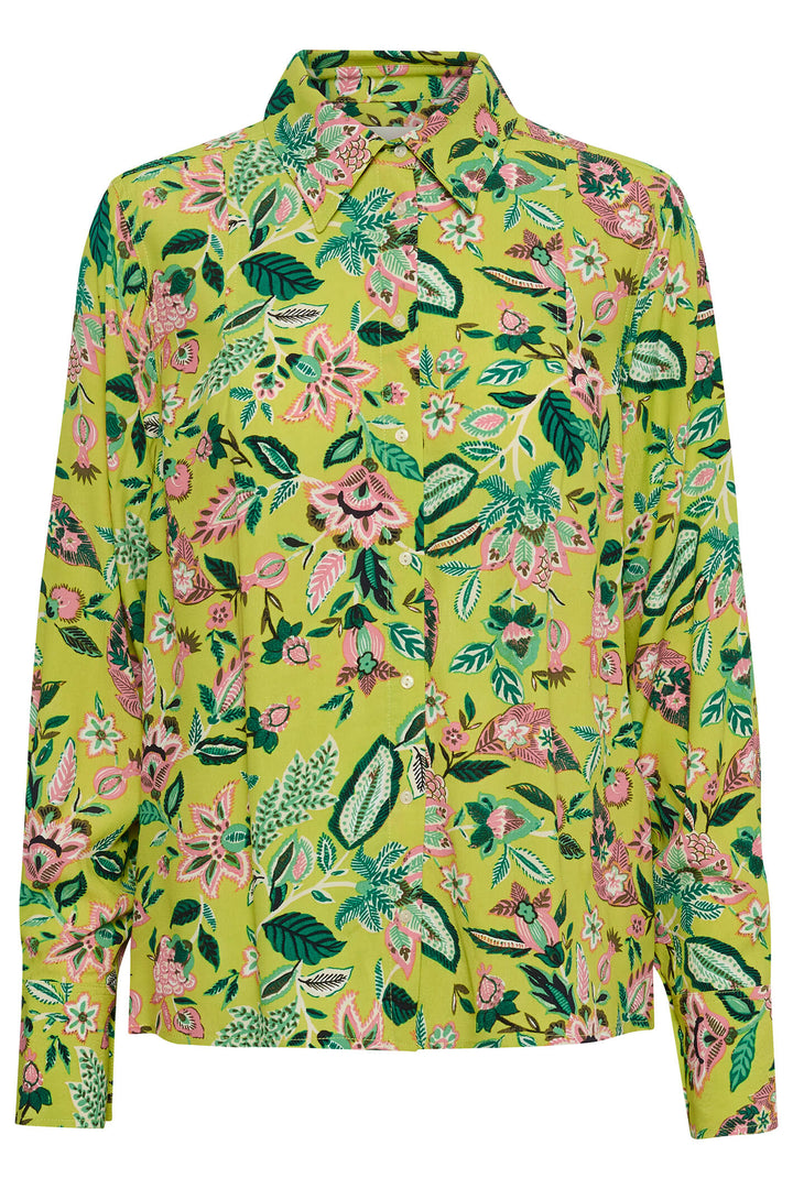 Part Two 30307521 301845 Oasis Craft Sabila Green Blouse - Shilrey Allum Boutique
