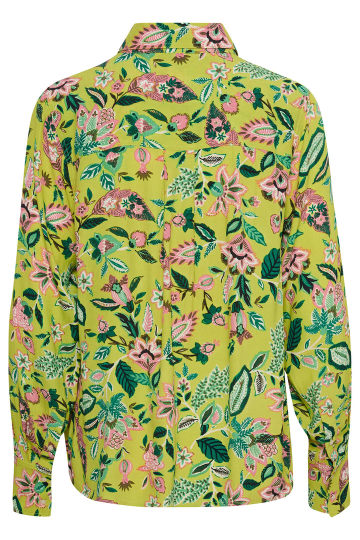 Part Two 30307521 301845 Oasis Craft Sabila Green Blouse - Shilrey Allum Boutique