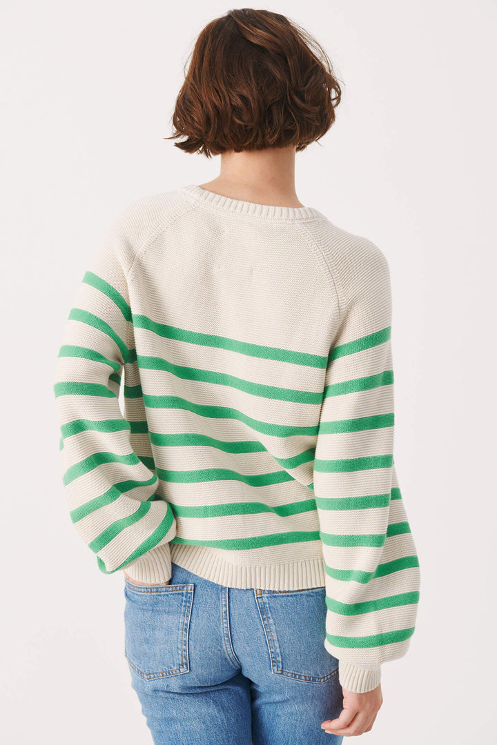 Part Two 30307539 301899 Saya Greenbriar Stripe Jumper - Shirley Allum Boutique