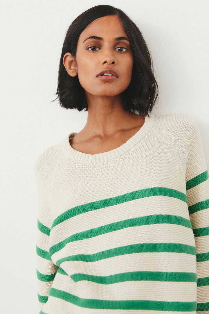 Part Two 30307539 301899 Saya Greenbriar Stripe Jumper - Shirley Allum Boutique