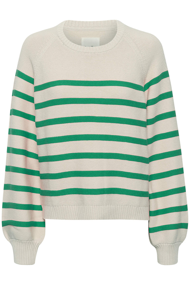 Part Two 30307539 301899 Saya Greenbriar Stripe Jumper - Shirley Allum Boutique