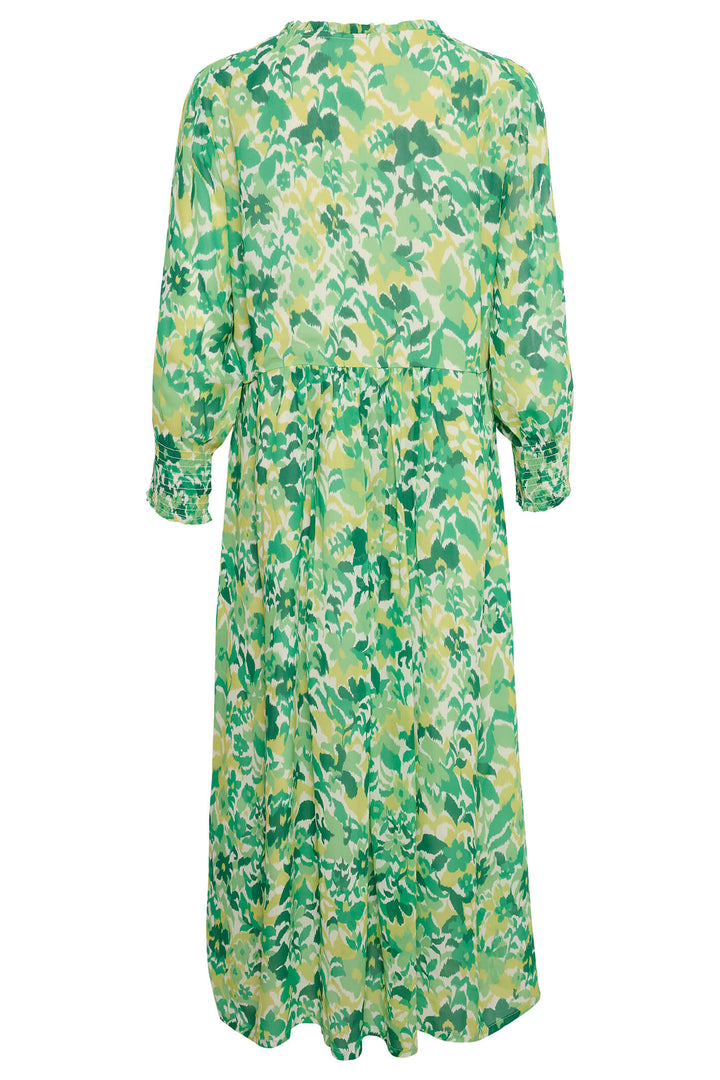Part Two 30307557 301866 Sila Green Print Dress - Shirley Allum Boutique