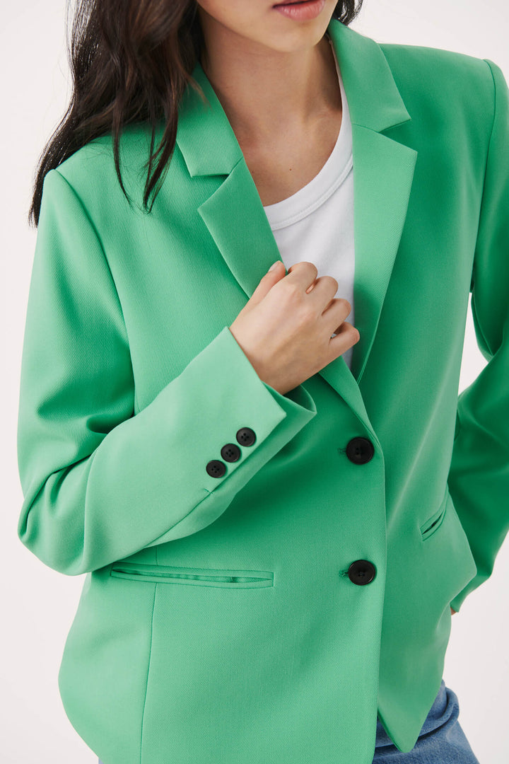 Part Two 30307727 Najanas Greenbriar Green Jacket - Shirley Allum Boutique