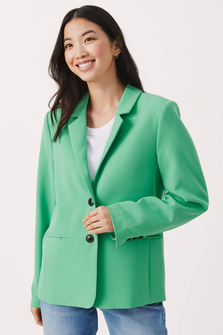 Part Two 30307727 Najanas Greenbriar Green Jacket - Shirley Allum Boutique