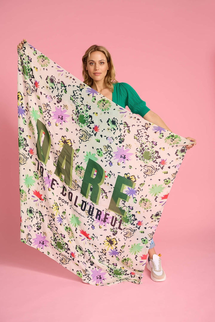 POM Amsterdam SP6782 Flower Confetti Dare Shawl - Shirley Allum Boutique