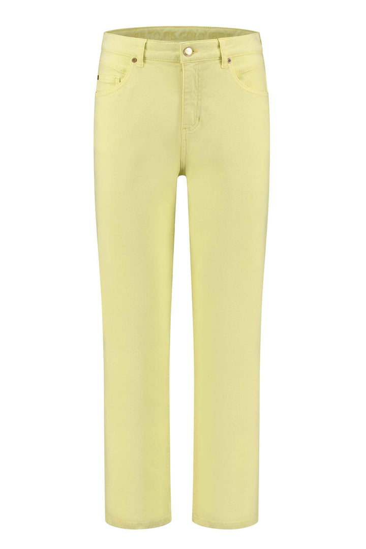 POM Amsterdam SP6859 Elli Denim Luminous Lime Jeans - Shirley Allum Boutique