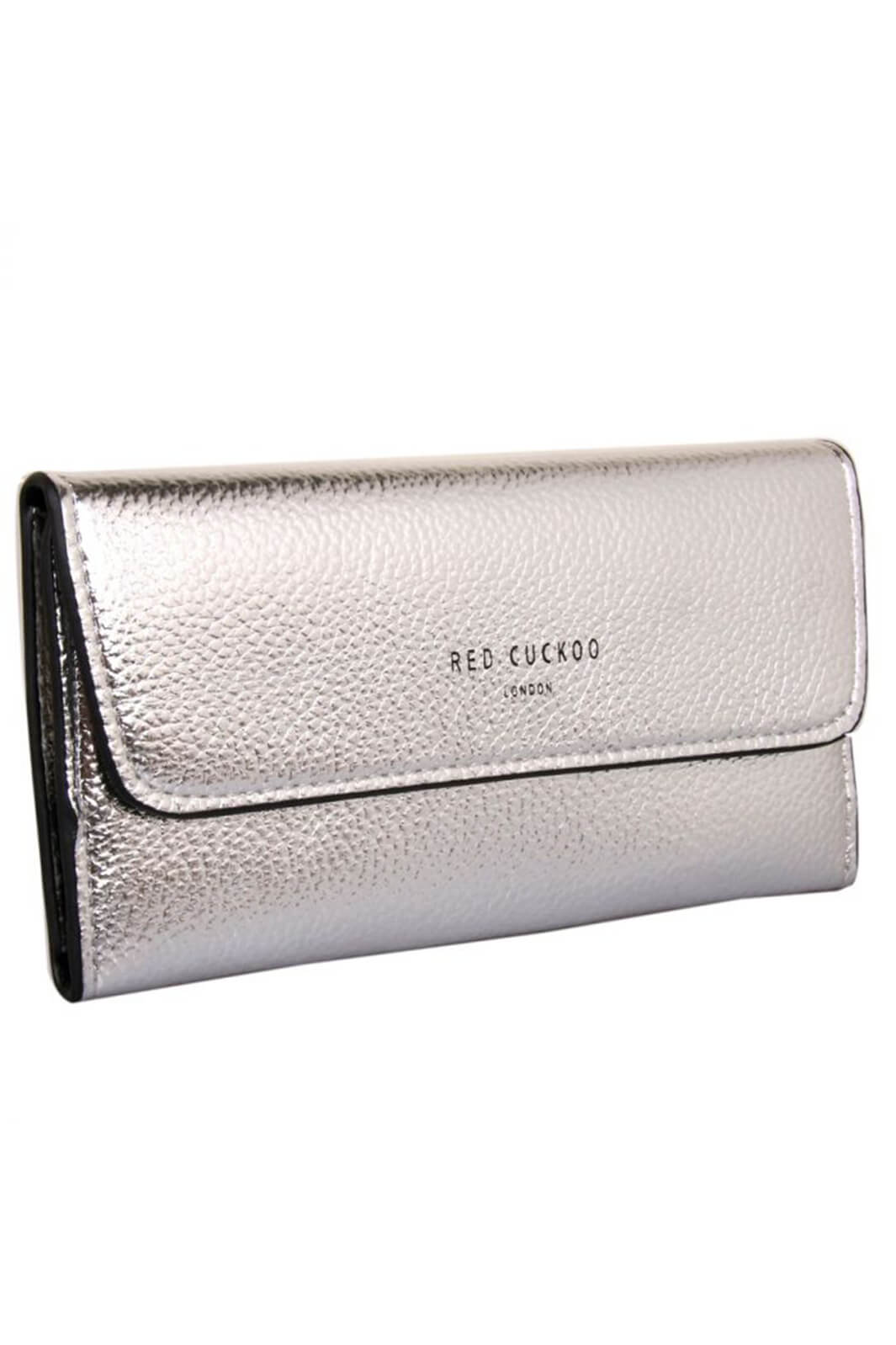 Red Cuckoo 588 Silver Purse - Shirley Allum Boutique