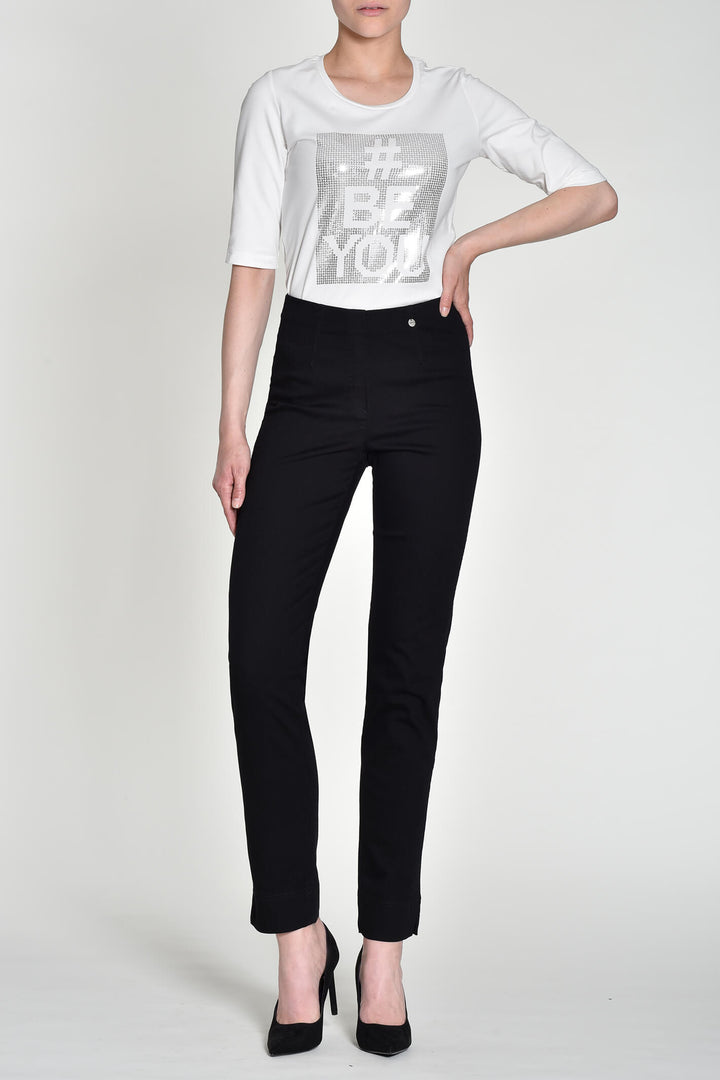 Robell 51639 5448 90 Marie Black Slim Fit Jean - Shirley Allum Boutique