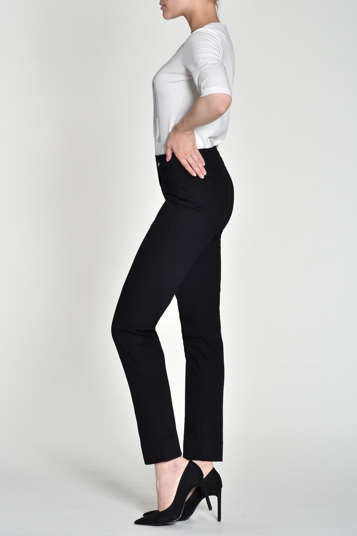 Robell 51639 5448 90 Marie Black Slim Fit Jean - Shirley Allum Boutique