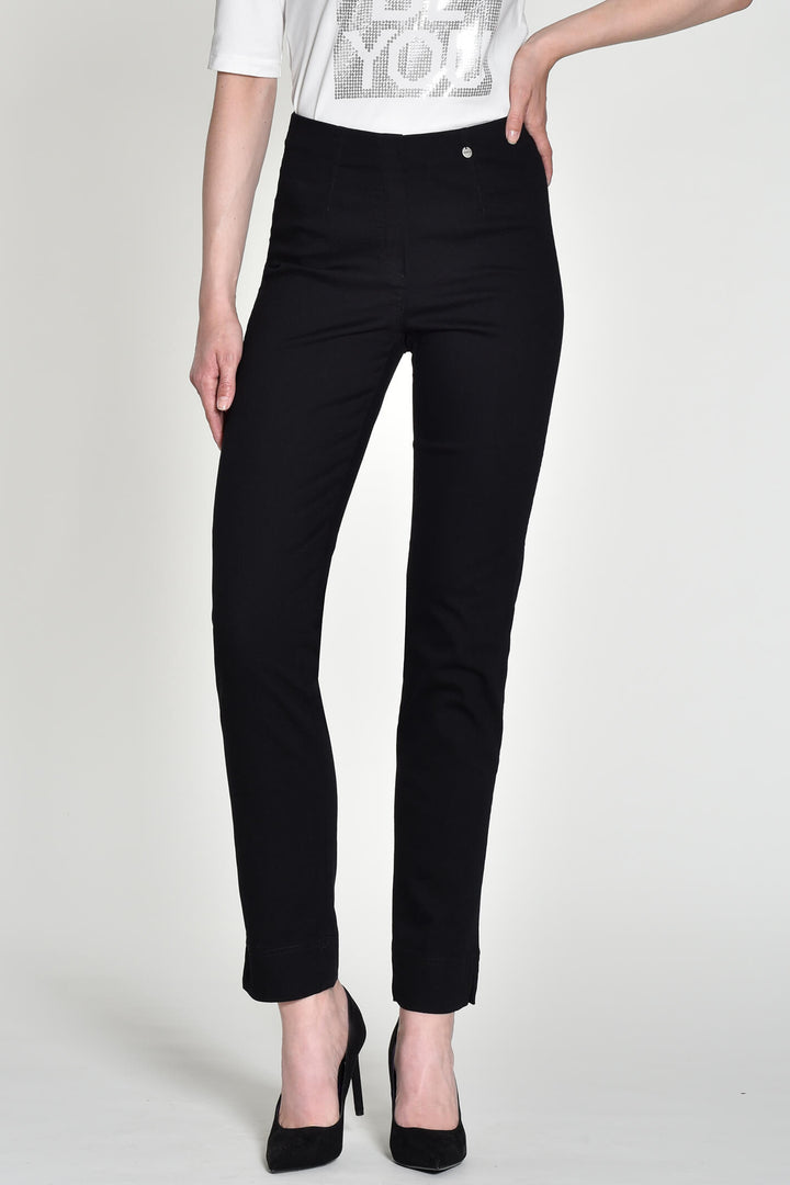 Robell 51639 5448 90 Marie Black Slim Fit Jean - Shirley Allum Boutique
