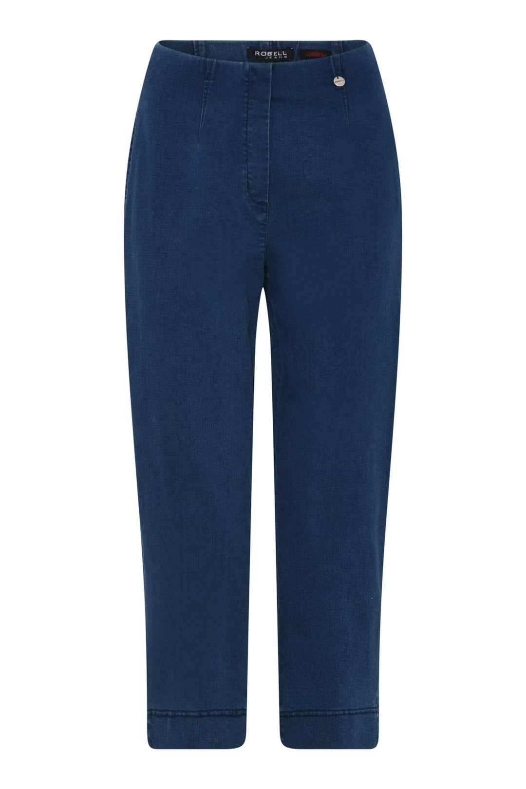 Robell 51664 5448 Marie 07 Crop Denim Blue 64 Trouser - Shirley Allum Boutique