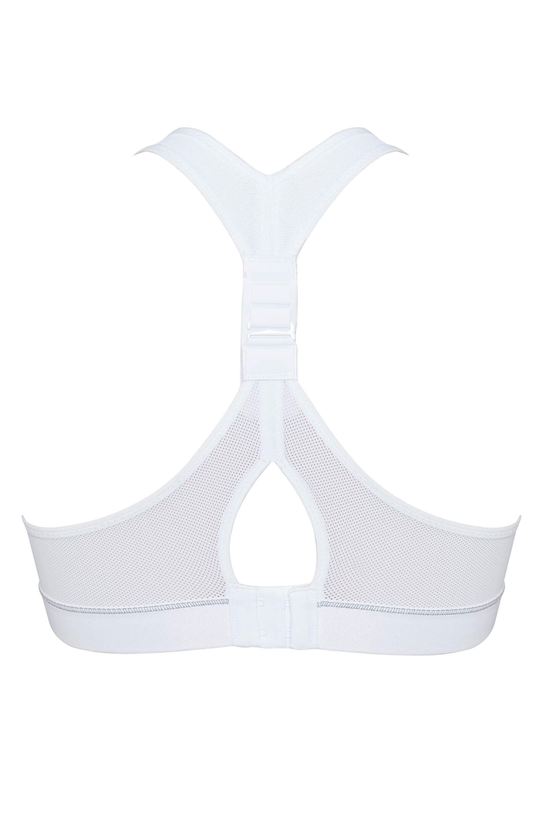Royce S8020 Impact Free Flex Fit White Sport Bra - Shirley Allum Boutique