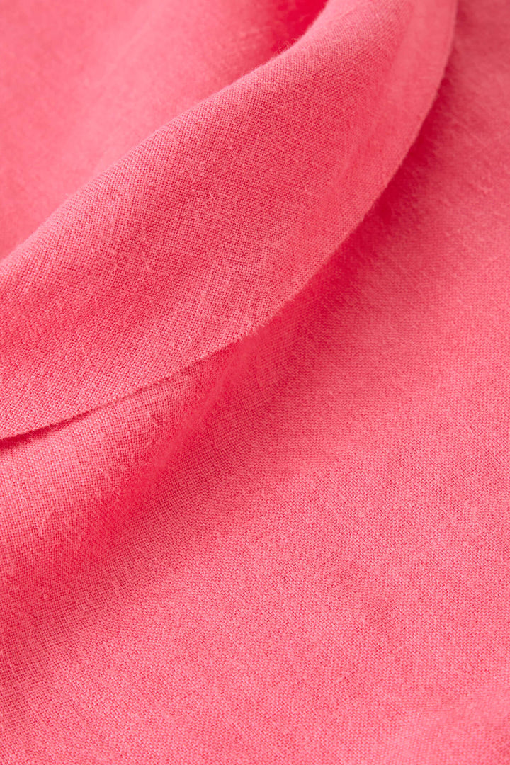Sahara MTT5239-NFL Hot Coral Linen Cowl Neck Tunic - Shirley Allum Boutique