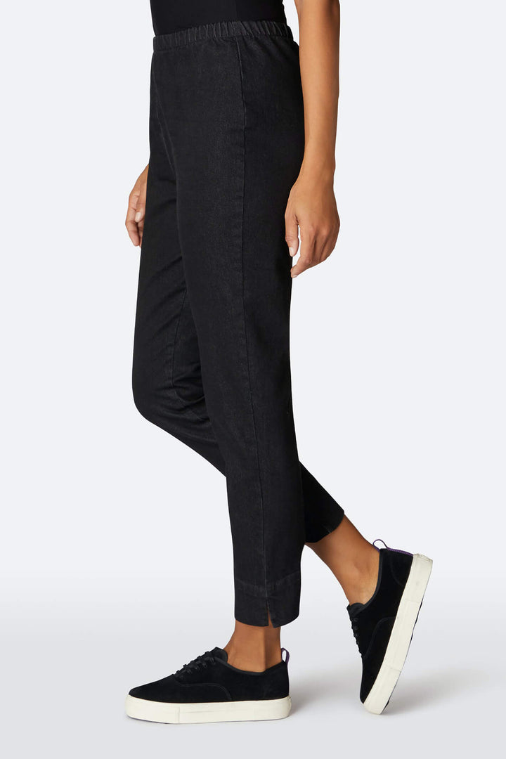 Sahara REP529-STC Black Stretch Ankle Grazer Jeans - Shirley Allum