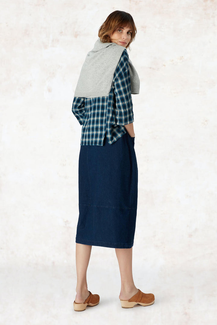 Sahara RES4106-NSD Blue Stretch Denim Skirt