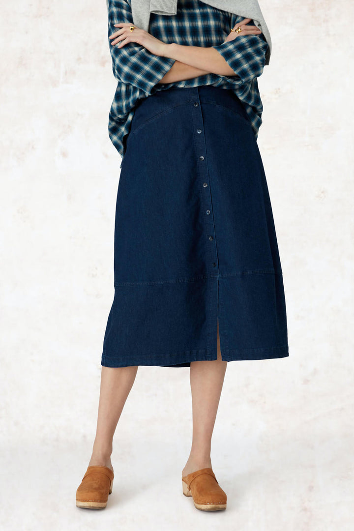 Sahara RES4106-NSD Blue Stretch Denim Skirt