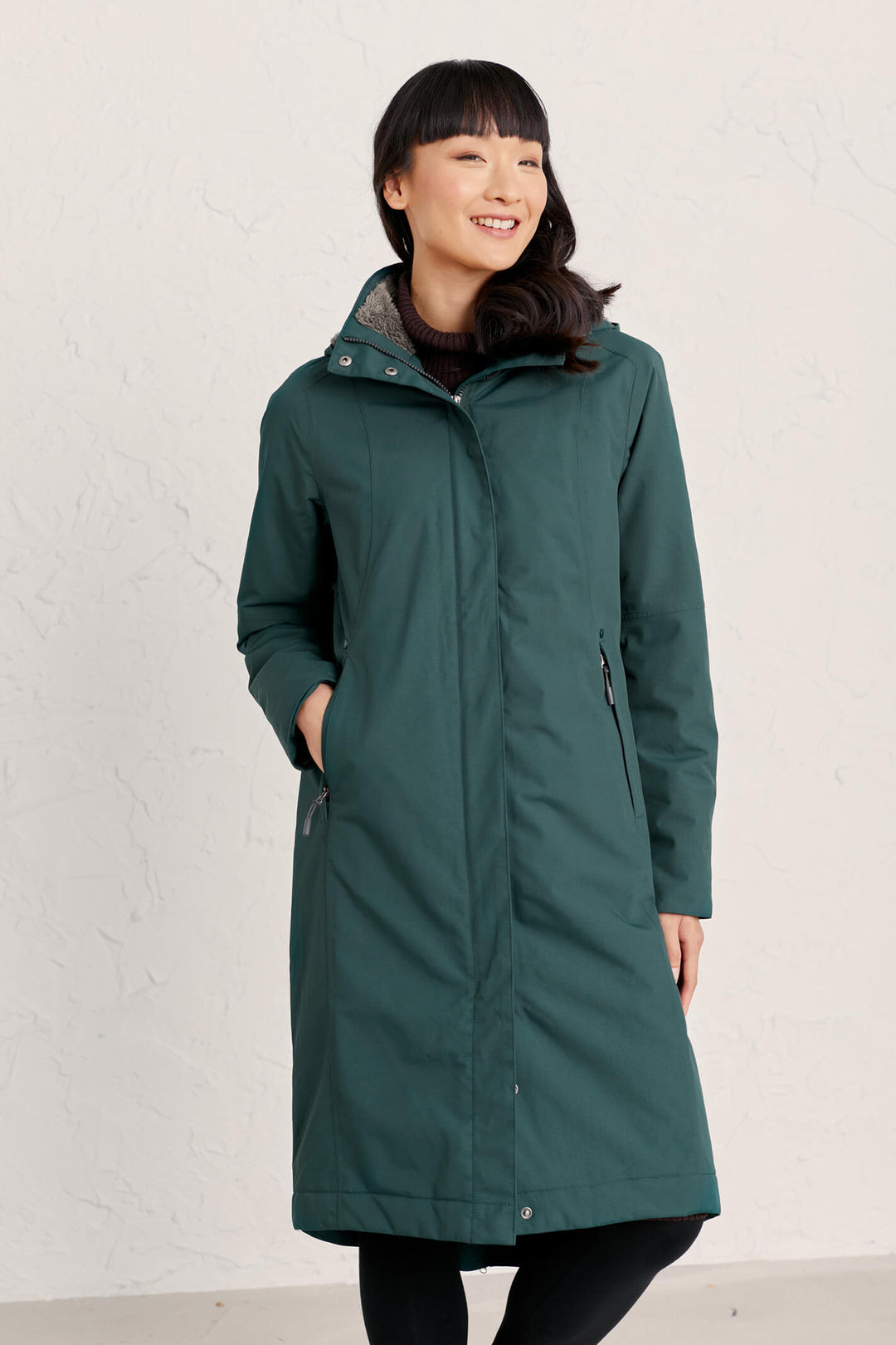 Seasalt 243860 Janelle Green Thicket Raincoat - Shirley Allum Boutique