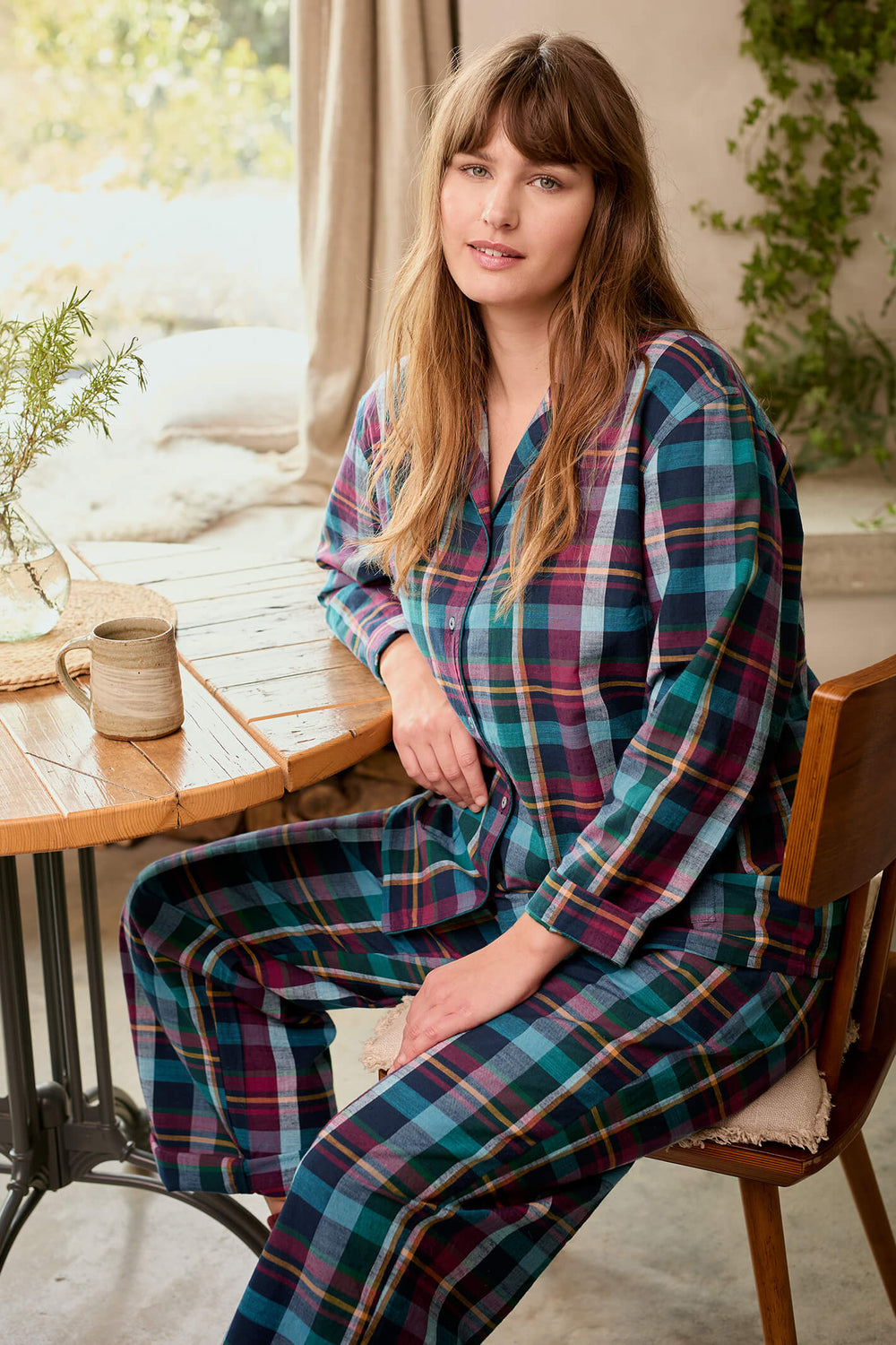 Seasalt 257060 Mellow Sky Multi Sailing Moon Pyjamas - Shirley Allum Boutique