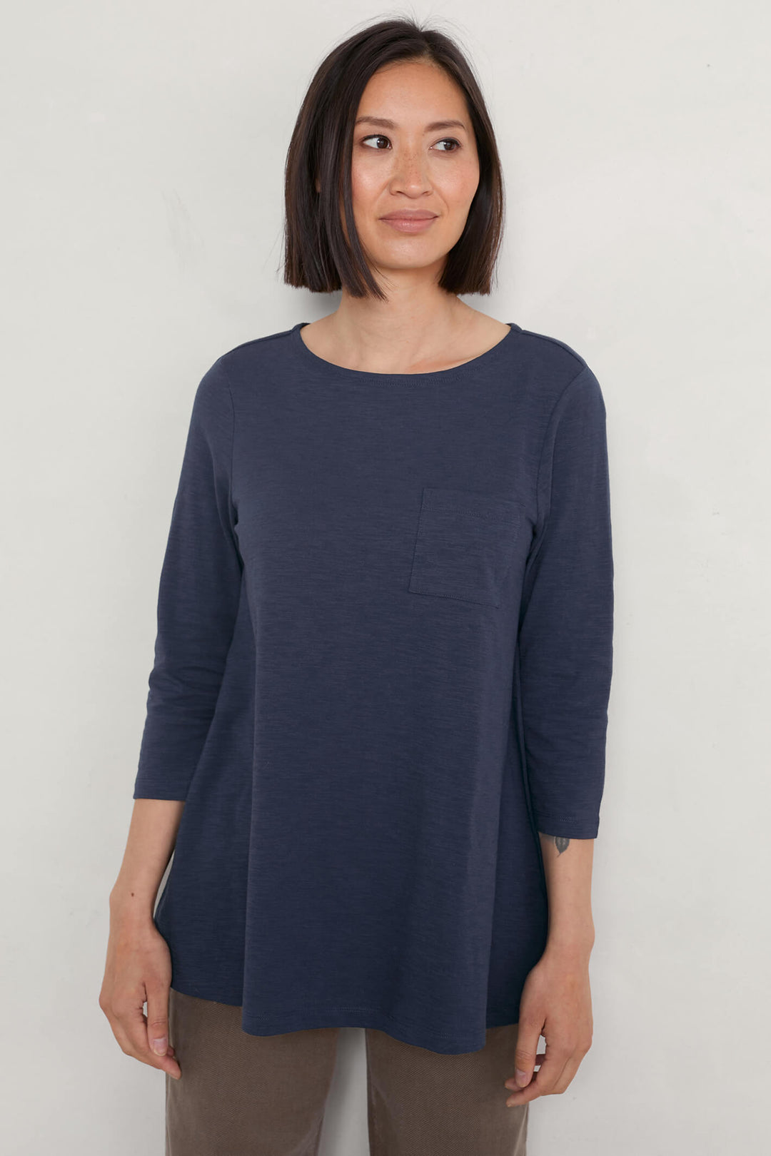 Seasalt 257066 Magpie Tregonning Navy Top - Shirley Allum Boutique