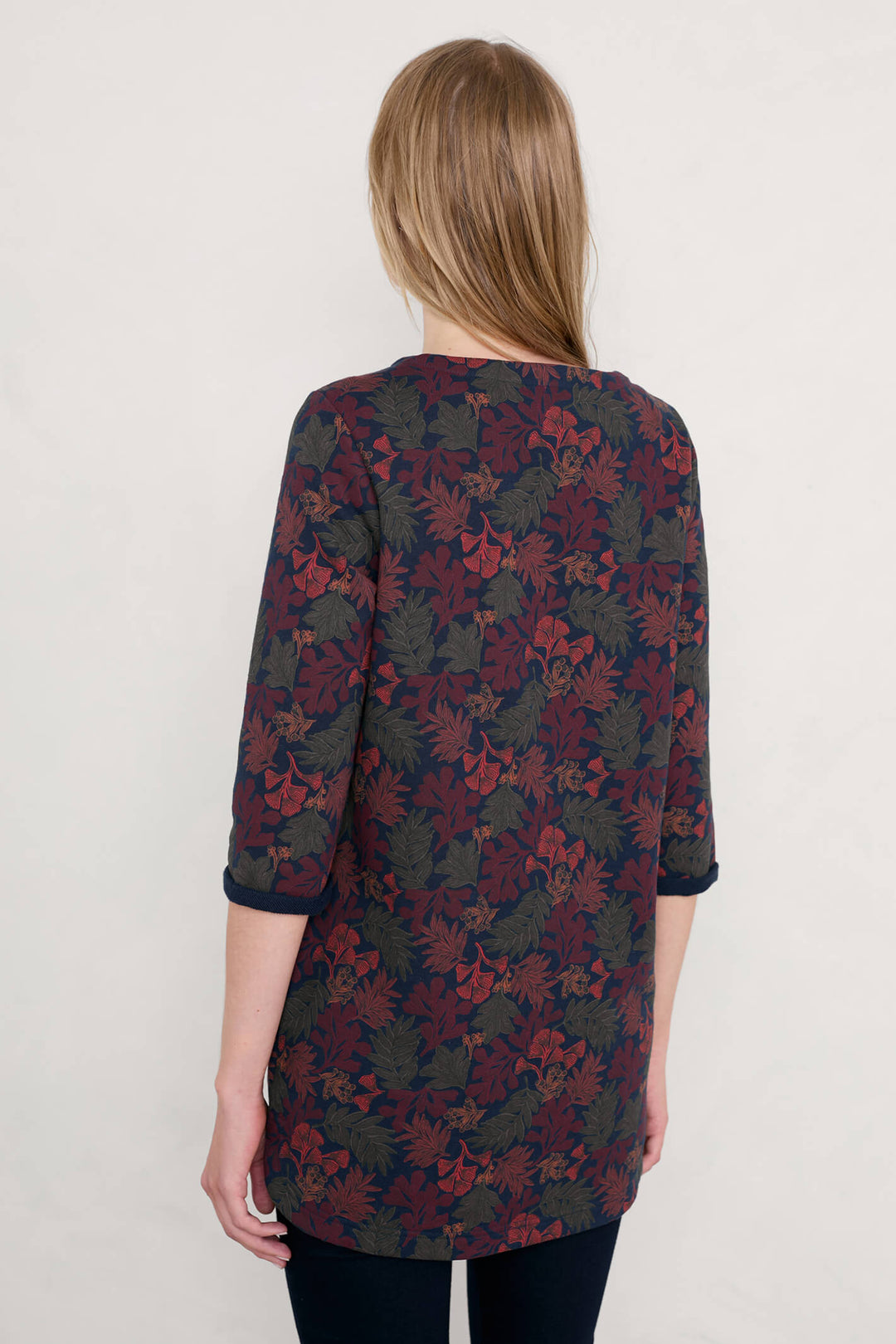 Seasalt B-WM25414-26337 Lino Seaweed Magpie River Meet Tunic - Shirley Allum Boutique