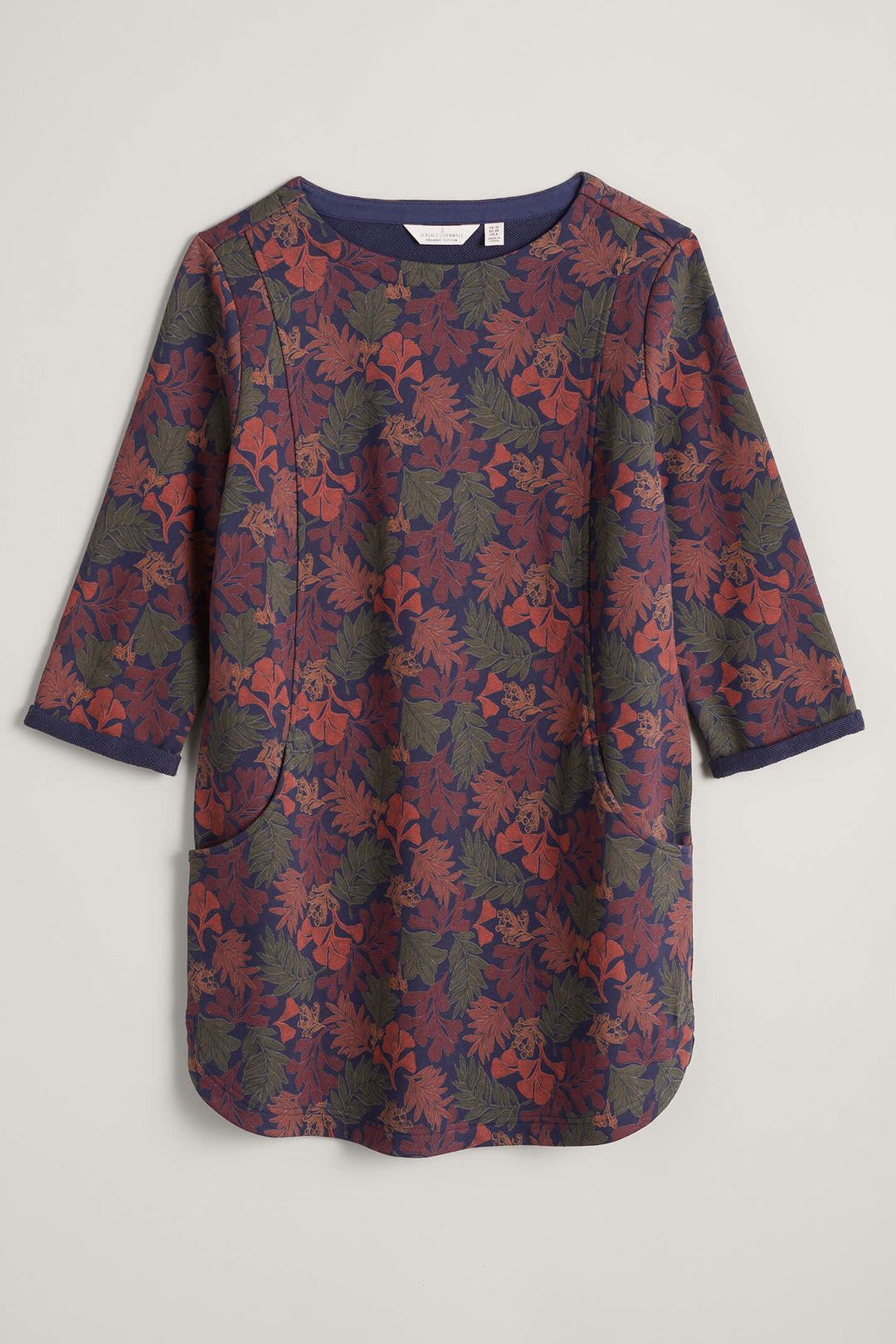 Seasalt B-WM25414-26337 Lino Seaweed Magpie River Meet Tunic - Shirley Allum Boutique