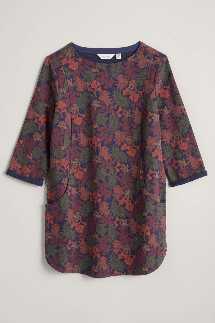 Seasalt B-WM25414-26337 Lino Seaweed Magpie River Meet Tunic - Shirley Allum Boutique