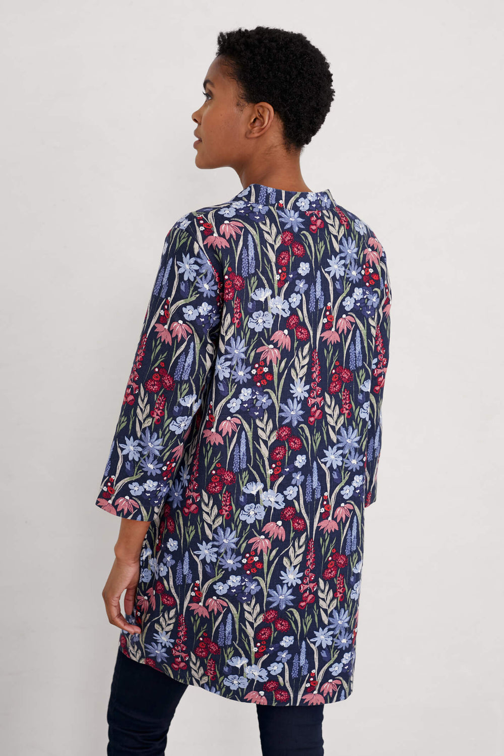 Seasalt B-WM27903-26254 Garden Bloom Magpie Curves Flow Tunic - Shirley Allum Boutique