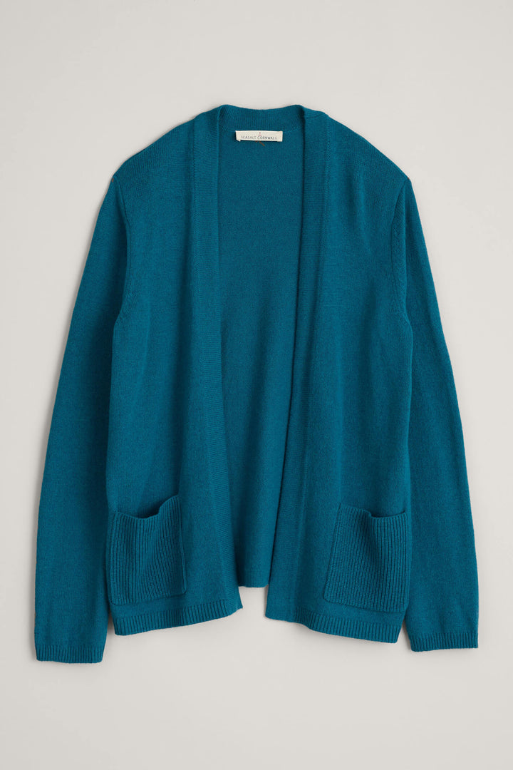 Seasalt B-WM28145-25088 Breakers Wreckage Teal Cardigan - Shirley Allum Boutique
