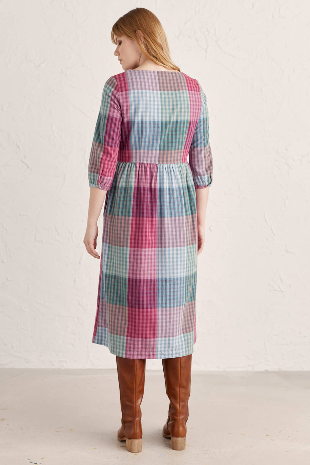 Seasalt B-WM28533-26482 Nature's Painter Multi Cloudscape Dress - Shirley Allum Boutique