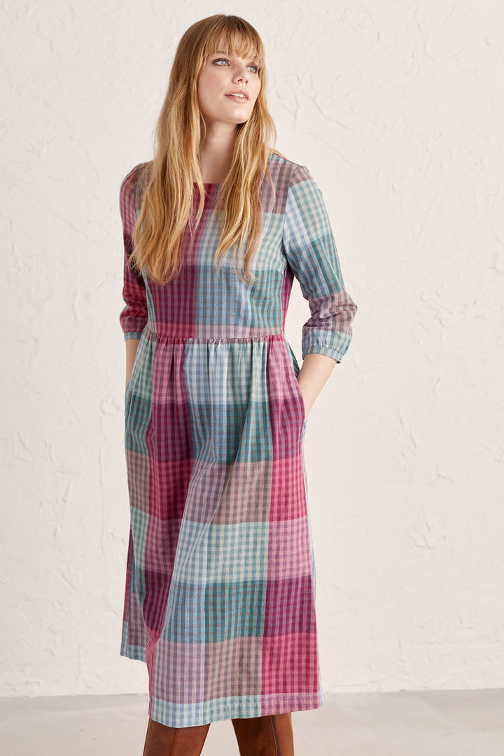 Seasalt B-WM28533-26482 Nature's Painter Multi Cloudscape Dress - Shirley Allum Boutique