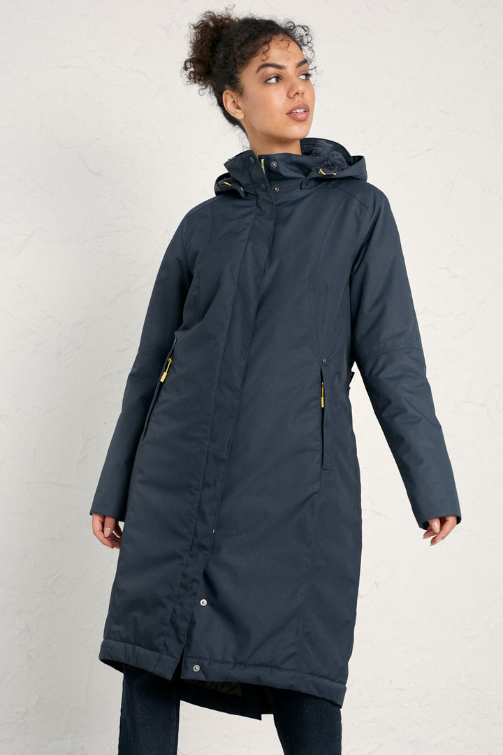 Seasalt Janelle Squid Ink Blue Raincoat - Shirley Allum Boutique