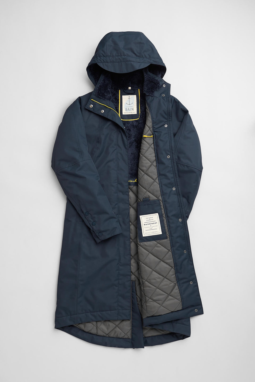 Seasalt Janelle Squid Ink Blue Raincoat - Shirley Allum Boutique