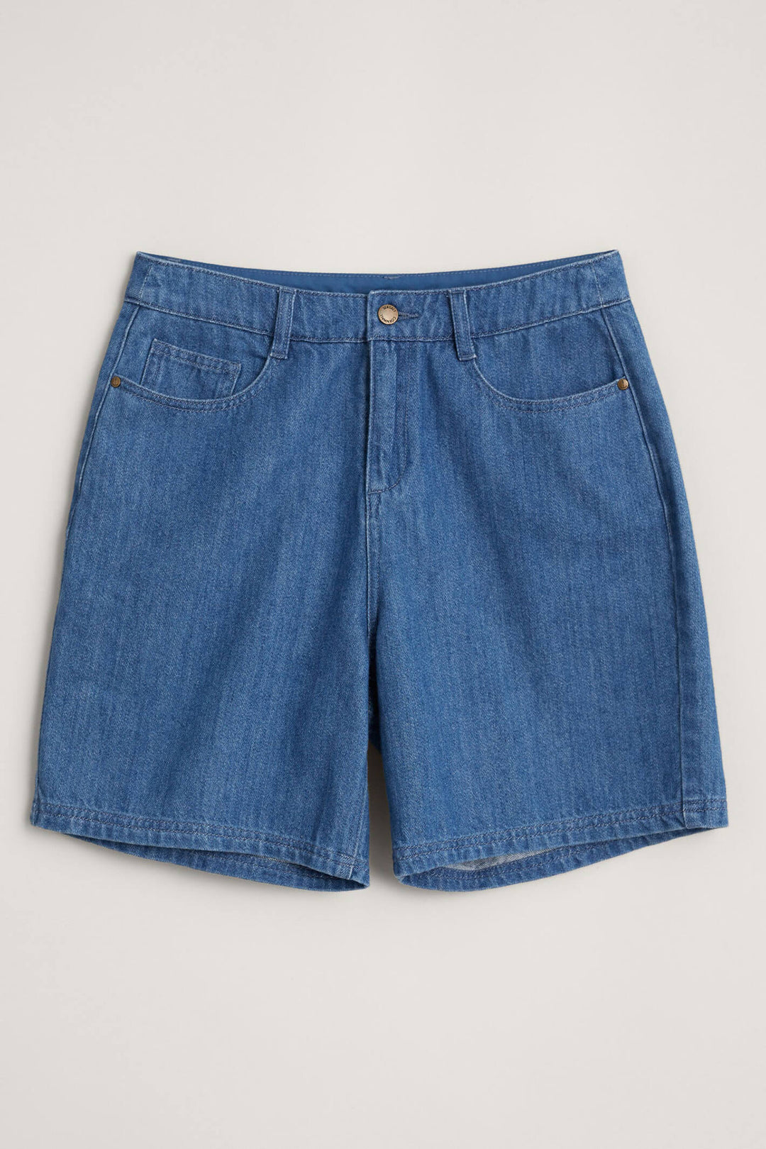 Seasalt Little Sole Mid Indigo Wash Shorts - Shirley Allum Boutique