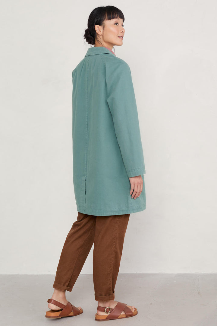 Seasalt Roberts Thyme Green Coat - Shirley Allum Boutique