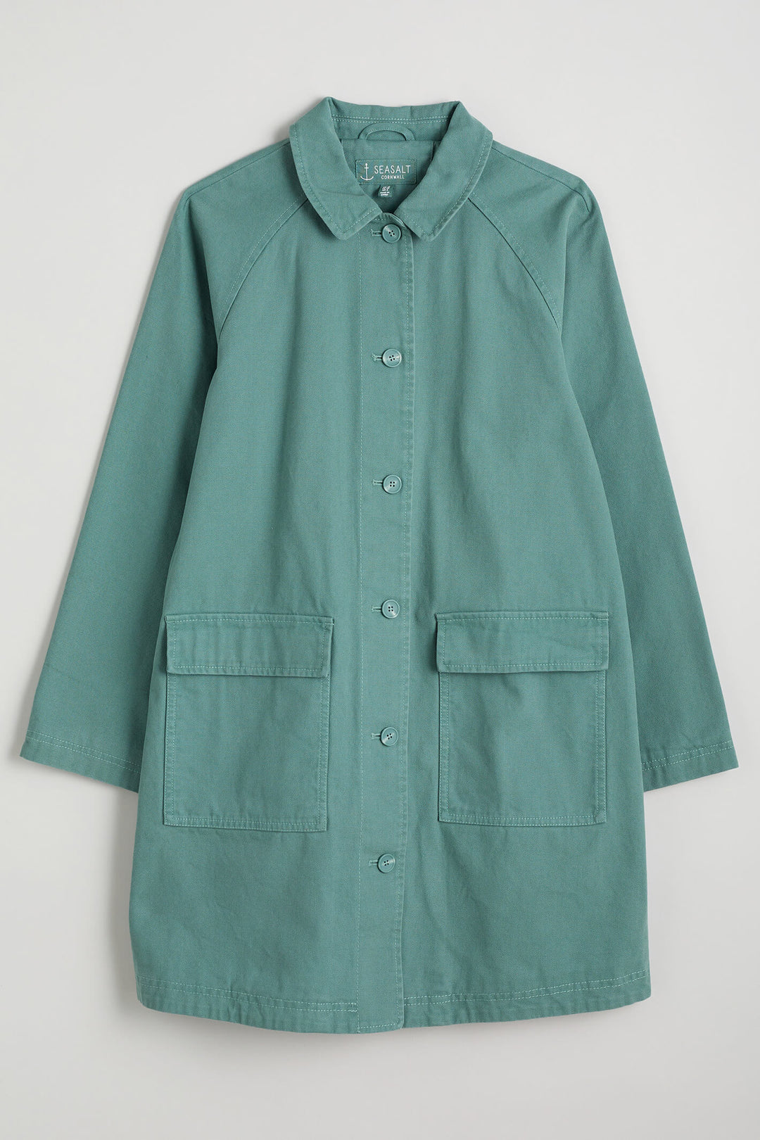 Seasalt Roberts Thyme Green Coat - Shirley Allum Boutique