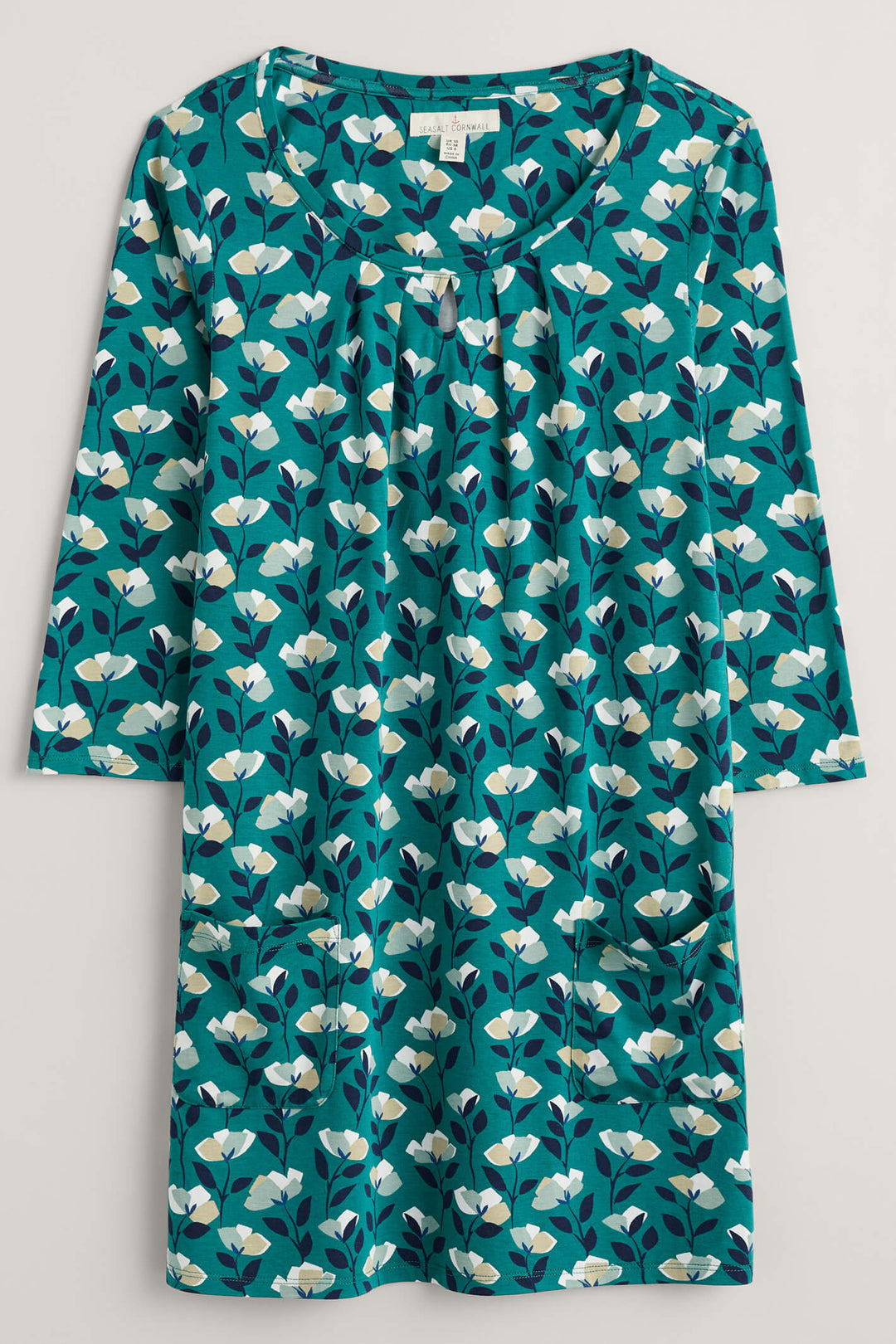 Seasalt Star Dance Bud Trail Studio Green Tunic - Shirley Allum Boutique