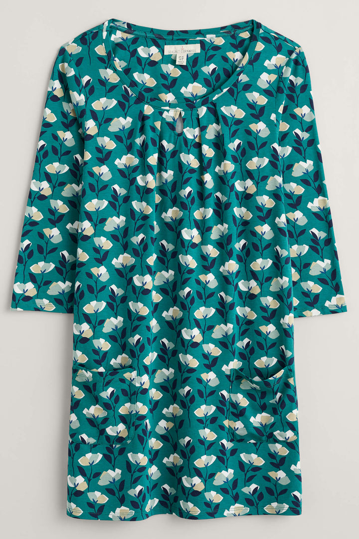 Seasalt Star Dance Bud Trail Studio Green Tunic - Shirley Allum Boutique