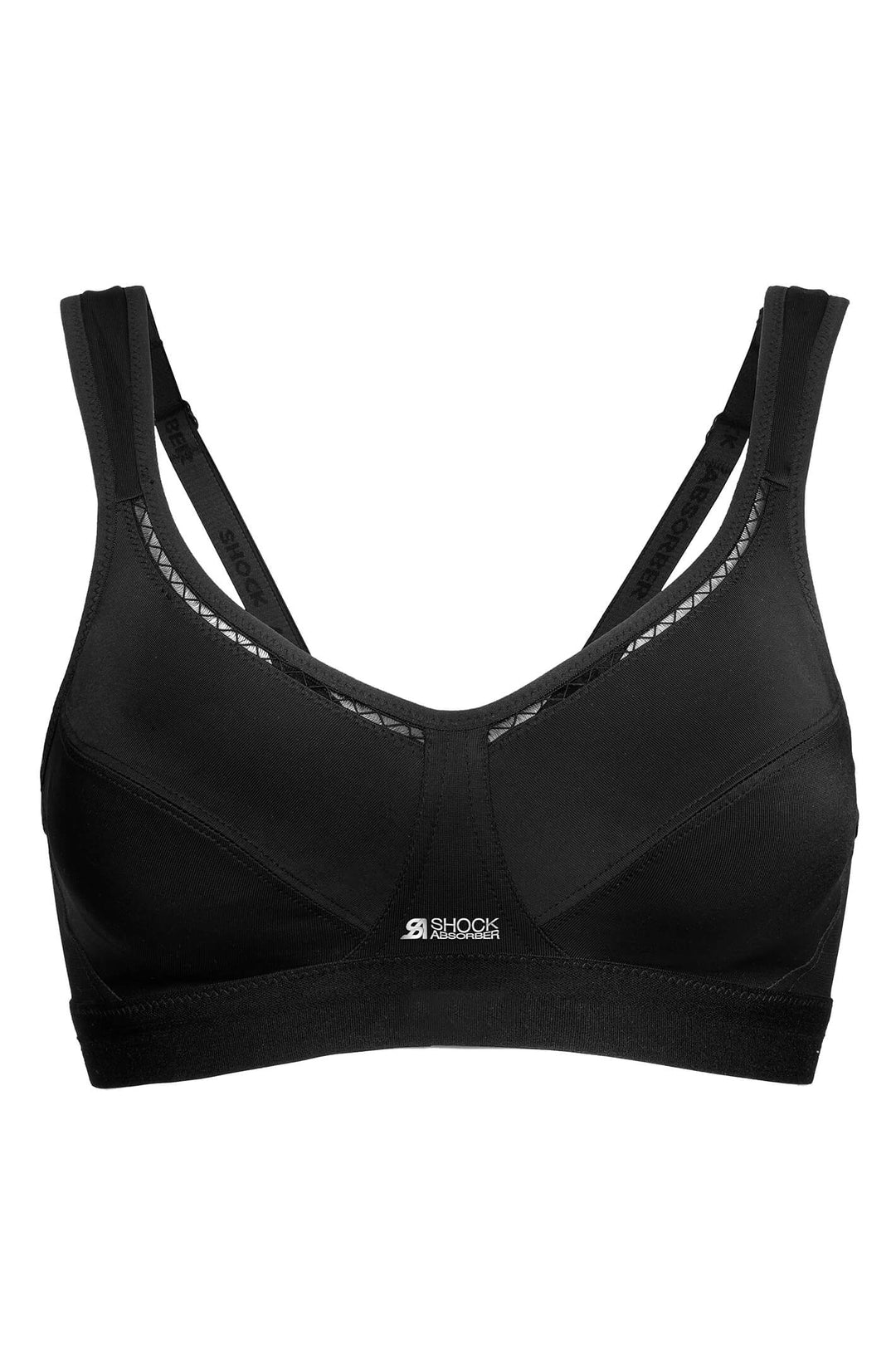 Shock Absorber SN102 Black Active Classic Support Sports Bra - Shirley Allum Boutique