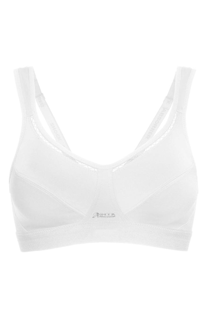 Shock Absorber SN102 White Active Classic Support Sports Bra - Shirley Allum Boutique