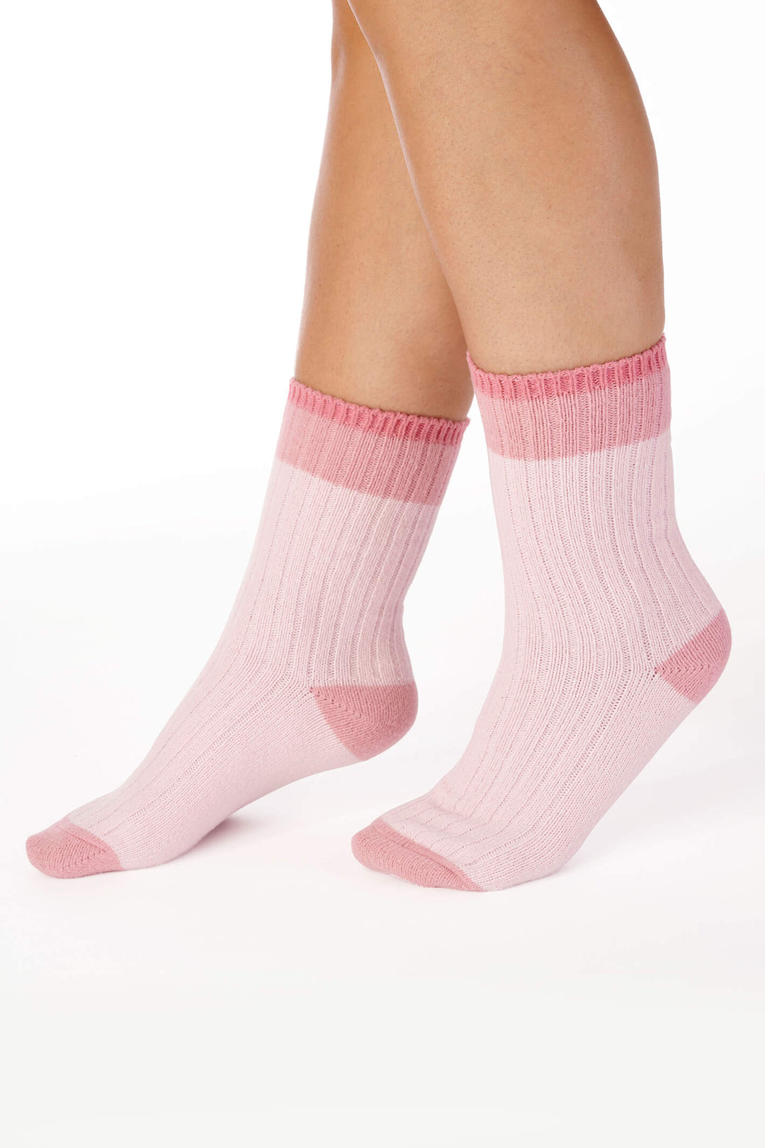 Slenderella BS180 Pink Supersoft Bedsocks - Shirley Allum Boutique