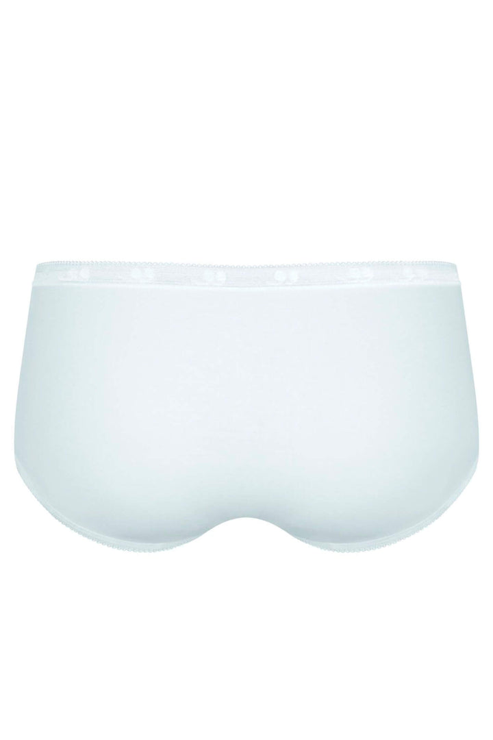 Sloggi Basic+ 3-Pack Midi Briefs White 10007657 0003 - Shirley Allum Boutique