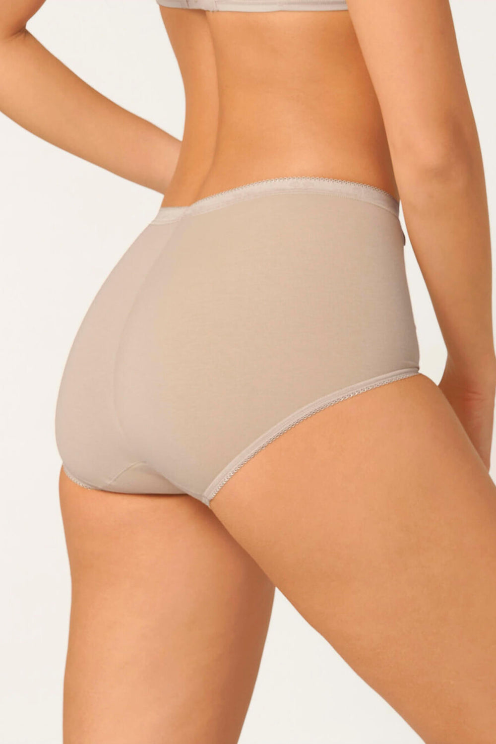 Sloggi Basic+ Cotton 3+1 Pack Skin Maxi Briefs 10028378 0026 - Shirley Allum Boutique