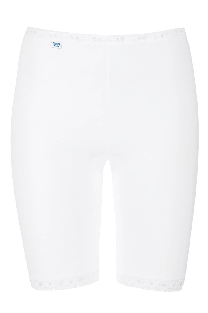 Sloggi Basic+ Long Briefs 10007643 0003 White - Shirley Allum Boutique