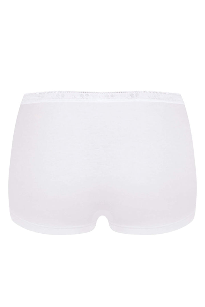 Sloggi Basic+ Shorty 10189218 0003 White - Shirley Allum Boutique